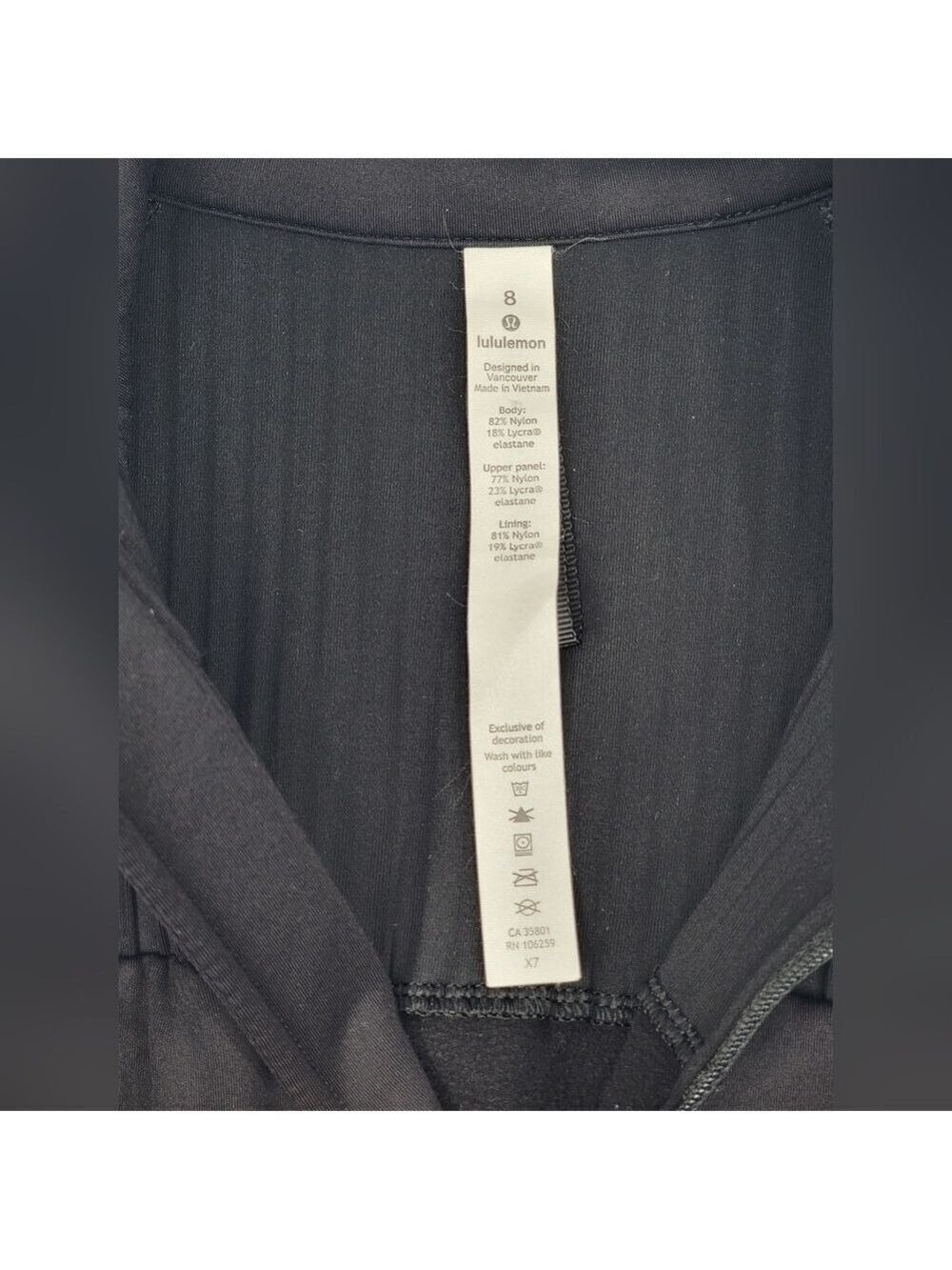 Lululemon Chill Going Strong Jacket Women's 8 Black Athletic Running Full Zip - Picture 4 of 12